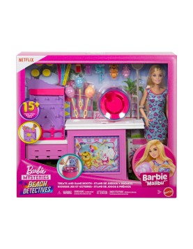 Mattel Barbie Mysteries: Beach Detectives - Treats and Game Booth (JFV67)