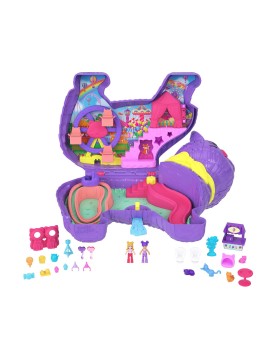 Mattel Polly Pocket: Mini Doll Celebration Kitty Playset (JFT90)