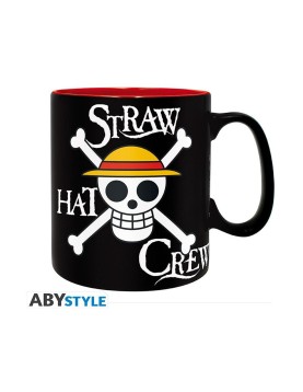 Abysse: One Piece - Luffy &amp; Skull Mug (460ml) (ABYMUGA451)