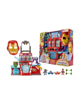 Hasbro Marvel Iron Man And His Awesome Friends: Iron Quarters Playset - Playset (G1259)
