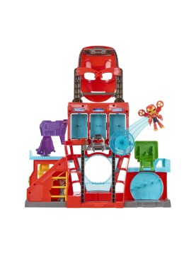 Hasbro Marvel Iron Man And His Awesome Friends: Iron Quarters Playset - Playset (G1259)