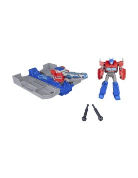 Hasbro Transformers Truck to Playset: Earthspark - Optimus Prime Battle Trailer (G0750)