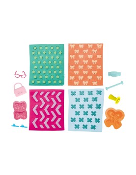 Hasbro Play-Doh: Fashion - Barbie Designer Patterns Packs Pearls And Bows (G1365)