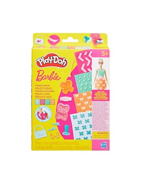 Hasbro Play-Doh: Fashion - Barbie Designer Patterns Packs Pearls And Bows (G1365)