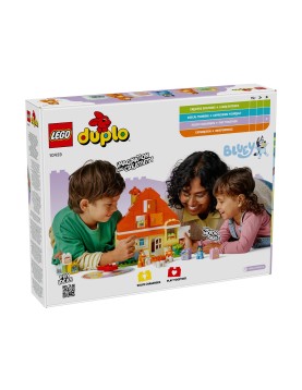 LEGO® DUPLO® Bluey: Bluey’s Family House with Memory Game (10459)