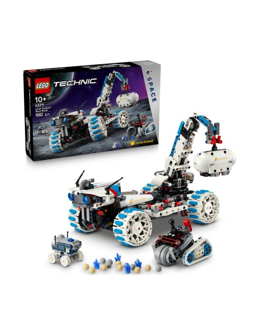 LEGO® Technic™: Lunar Outpost® Moon Rover Space Vehicle (42211)