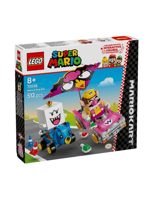 LEGO® Super Mario™: Mario Kart™ – Wario & King Boo (72038)