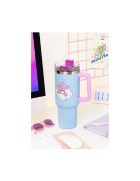 Paladone: Care Bears- 1200ml Insulated Cup And Straw (PP14607CB)
