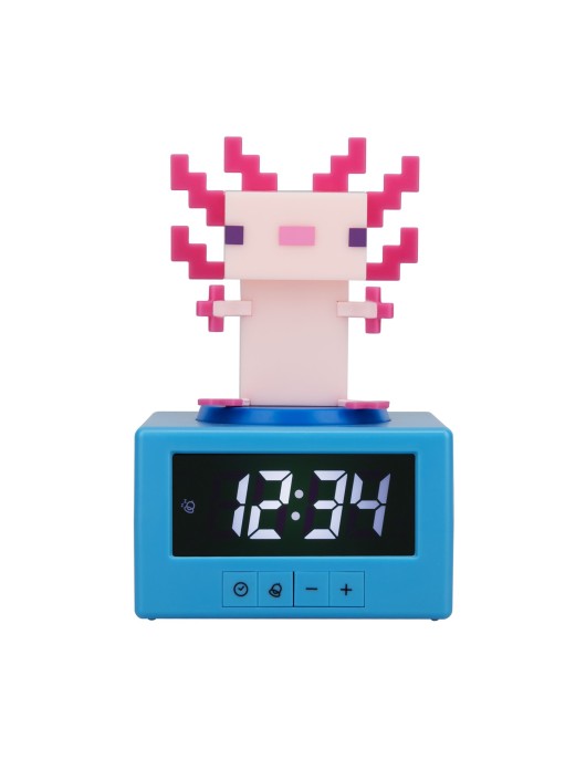 Paladone Icons: Minecraft - Axolotl Alarm Clock (PP15043MCF)