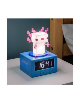 Paladone Icons: Minecraft - Axolotl Alarm Clock (PP15043MCF)