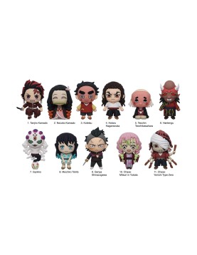 Monogram: Demon Slayer (Series7) (Blind Bag/Random) 3D Foam Bag Clips Figures (74645)