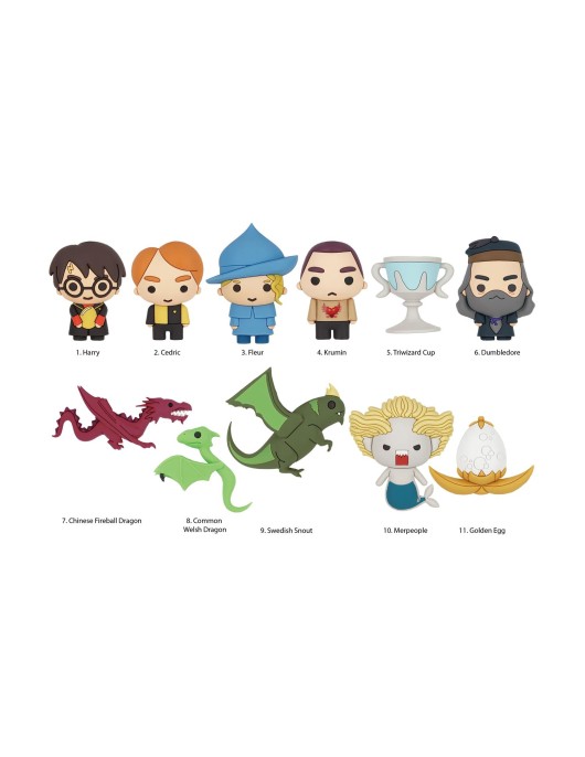 Monogram: Harry Potter (Series6) (Blind Bag/Random) 3D Foam Bag Clips Figures (48200)