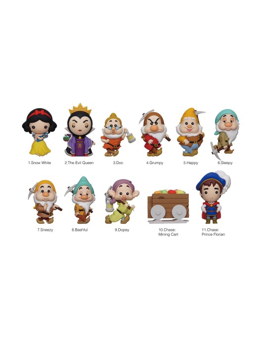 Monogram Disney: Snow White Classic (Series 66) (Blind Bag/Random) 3D Foam Bag Clips Figures (86420)
