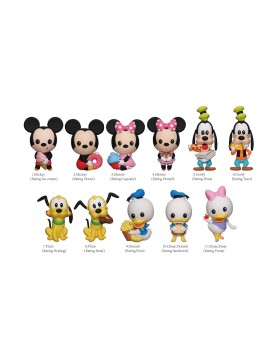 Monogram Disney: Mickey and Friends with Food (Blind Bag/Random) 3D Foam Bag Clips Figures (85510)
