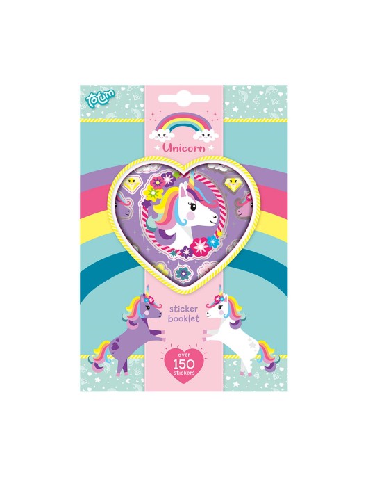 Totum: Unicorn - Sticker Book 4 Sheet (TT071117)