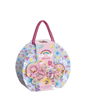 Totum: Unicorn - 2 In 1 Creativity Set Diamond Painting &amp; Garland Rainbow Jewels (TT071506)