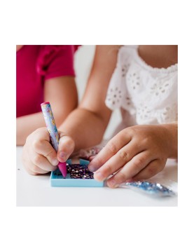 Totum: Unicorn - 2 In 1 Creativity Set Diamond Painting &amp; Garland Rainbow Jewels (TT071506)