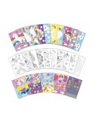 Totum: Unicorn - Sticker By Number Book (TT072008)