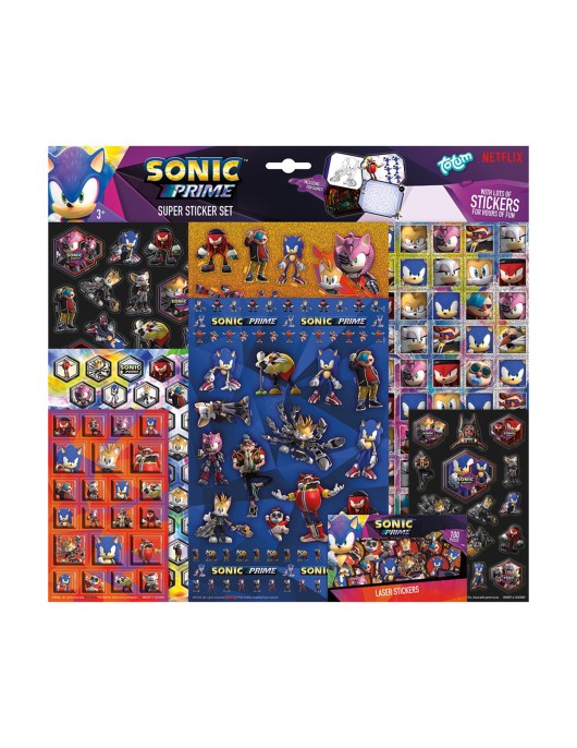 Totum: Sonic Prime - Super Sticker Set (TT280557)