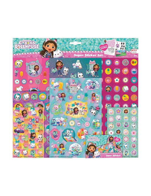 Totum: Gabby's Dollhouse - Super Sticker Set (TT420380)