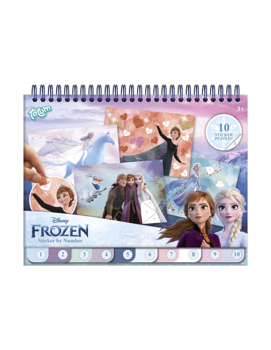 Totum: Disney Frozen - Sticker By Number Pad (TT681576)