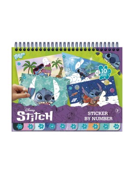 Totum: Disney Stitch - Sticker By Number Pad (TT700123)