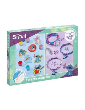 Totum: Disney Stitch - 2 In 1 Creativity Set - Charm Bracelets (TT700178)
