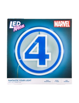 Paladone Marvel: Fantastic 4 - Wall Mountable LED Neon Light (PP14789MUVN)