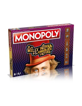 Winning Moves: Monopoly - Willy Wonka and the Chocolate Factory (English Language) (WM03817-EN1)