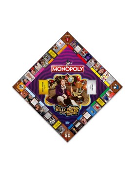 Winning Moves: Monopoly - Willy Wonka and the Chocolate Factory (English Language) (WM03817-EN1)