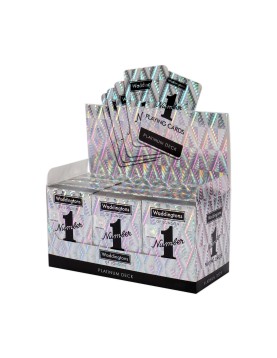 Winning Moves: Waddingtons No.1 - Platinum Playing Cards (35521)