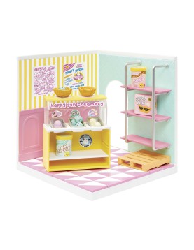 MGA Miniverse: Make it Mini Spaces Starter Pack - Ice Cream Playset (566212)