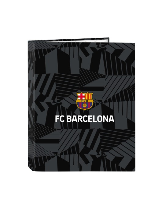 Safta: F.C.Barcelona - Folio Cardboard 4 Rings Binder Black (512426067)
