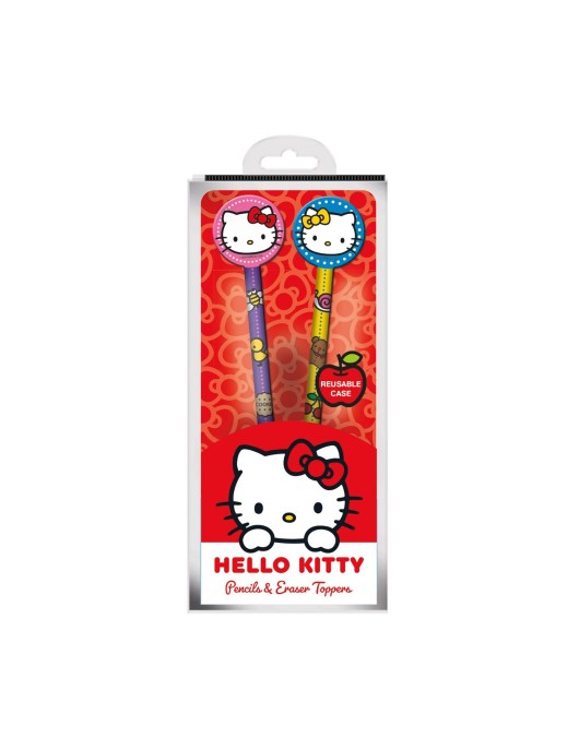 Pyramid: Hello Kitty - Sisters (Set of 2) Pencil & Eraser Toppers (SR2401841)