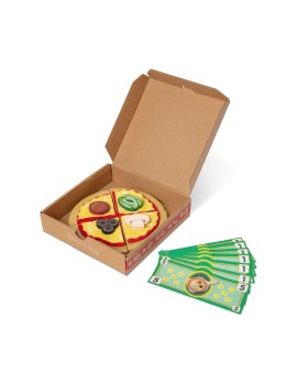 Melissa &amp; Doug Pretend Play: Wood - Top Bake Pizza Counter Playset (6074890)