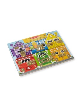 Melissa &amp; Doug Bloackables: Latches Board Game (6075185)