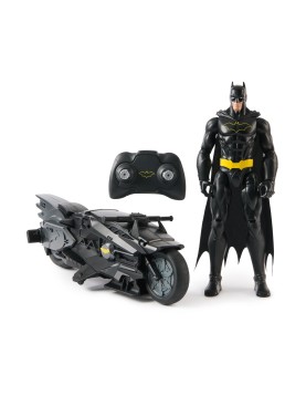 Spin Master DC Universe: Batman - Batcycle R/C with Action Figure 30cm (6072896)
