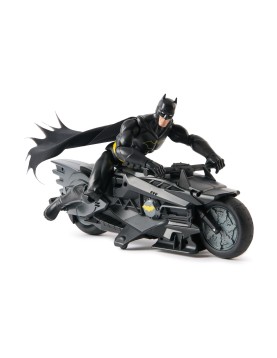 Spin Master DC Universe: Batman - Batcycle R/C with Action Figure 30cm (6072896)