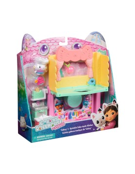Spin Master Gabby's Dollhouse Movie: 'Cakey's' Sprinkle - Cake-Static Kitchen Playset (6074281)