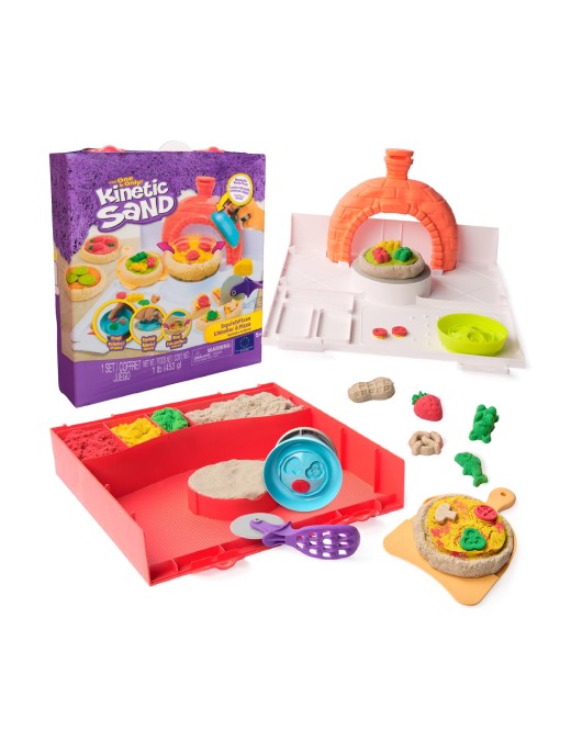 Spin Master Kinetic Sand: Squish Pizza Set (6072551)