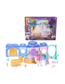 Spin Master Unicorn Academy: Starglow Fountain &amp; Stable Playset (6072449)