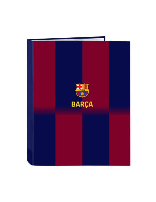 Safta: FC Barcelona 25/26 Home Kit - Folio Cardboard 4 Rings Binder (512529067)