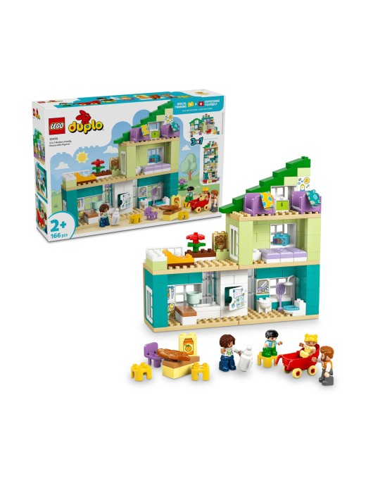 LEGO® DUPLO® Town: 3 in 1 Modern Family House with Figures (10470)