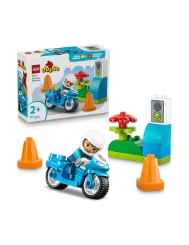 LEGO® DUPLO® Town: Blue Police Motorcycle (10471)