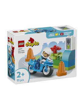 LEGO® DUPLO® Town: Blue Police Motorcycle (10471)