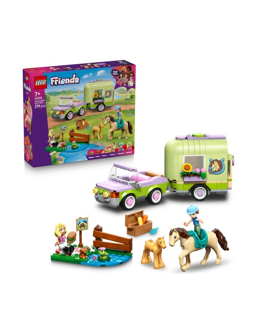 LEGO® Friends: Horse & Baby Foal Trailer (42695)
