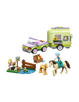 LEGO® Friends: Horse &amp; Baby Foal Trailer (42695)