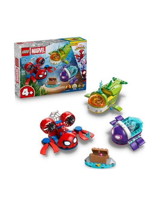 LEGO® Marvel: Spidey And His Amazing Friends Spidey: Underwater Vehicles (11207)