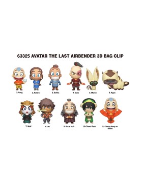 Monogram: Avatar The Last Airbender (Series1) (Blind Bag/Random) 3D Foam Bag Clips Figures (63325)