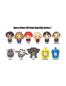 Monogram: Harry Potter (Series7) (Blind Bag/Random) 3D Foam Bag Clips Figures (48210)